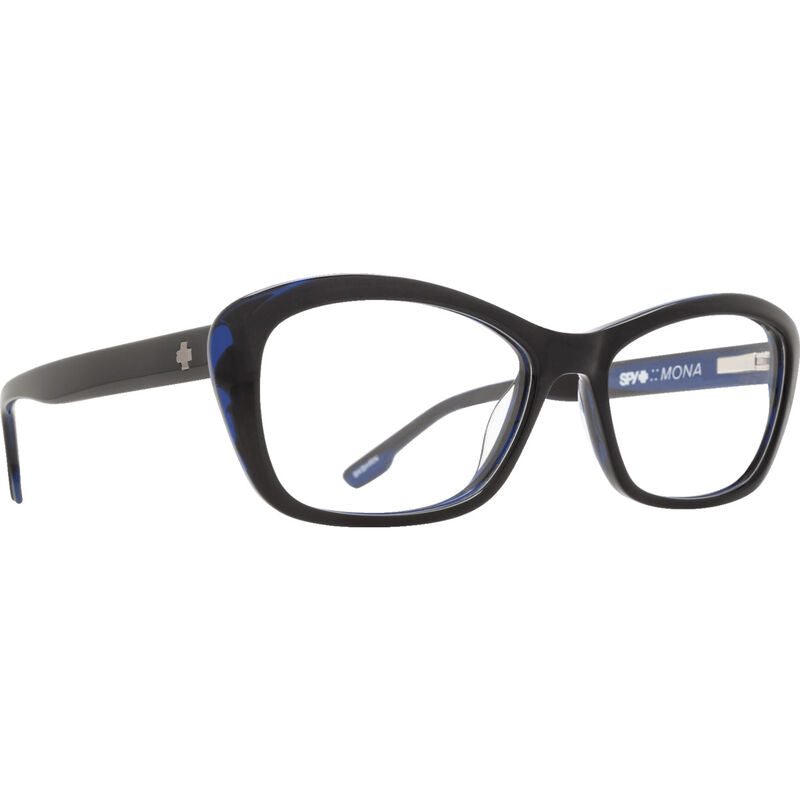 Spy Mona 52 Eyeglasses  Black/blue Horn xs-51-53