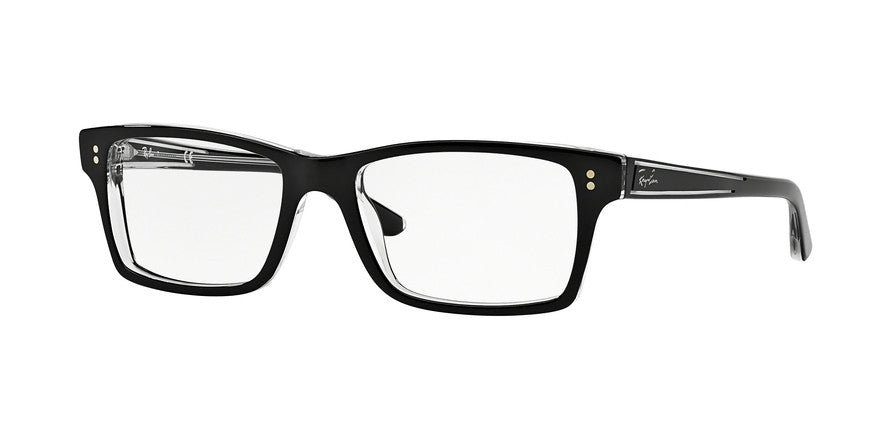 Ray-Ban Optical RX5225 Eyeglasses 2034-TOP BLACK ON TRANSPARENT