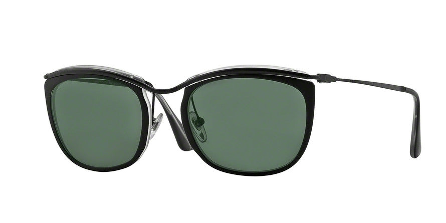 Persol PO3081S Sunglasses 100431-TOP BLACK/MATTE CRYSTAL