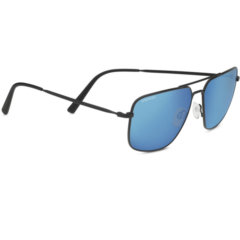 Serengeti Agostino Sunglasses  Black Matte Large