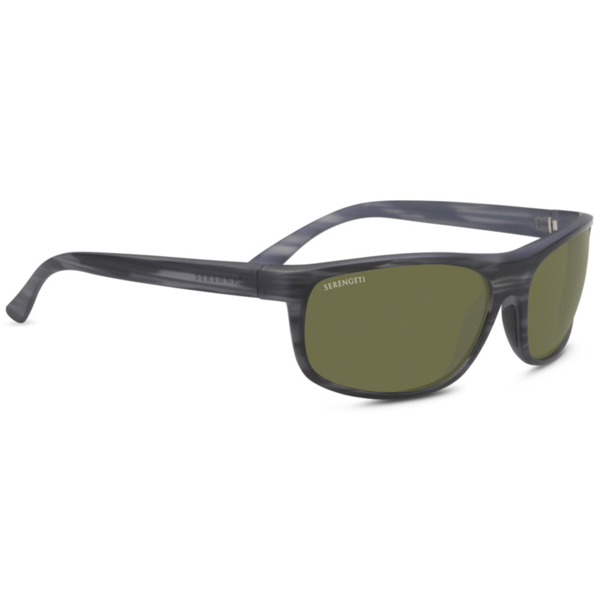Serengeti Alessio Sunglasses  Striped Gray Matte One Size