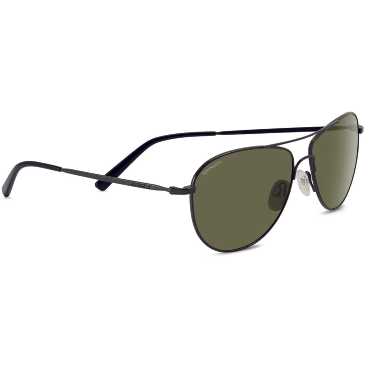 Serengeti Alghero Sunglasses  Dark Gunmetal Shiny One Size