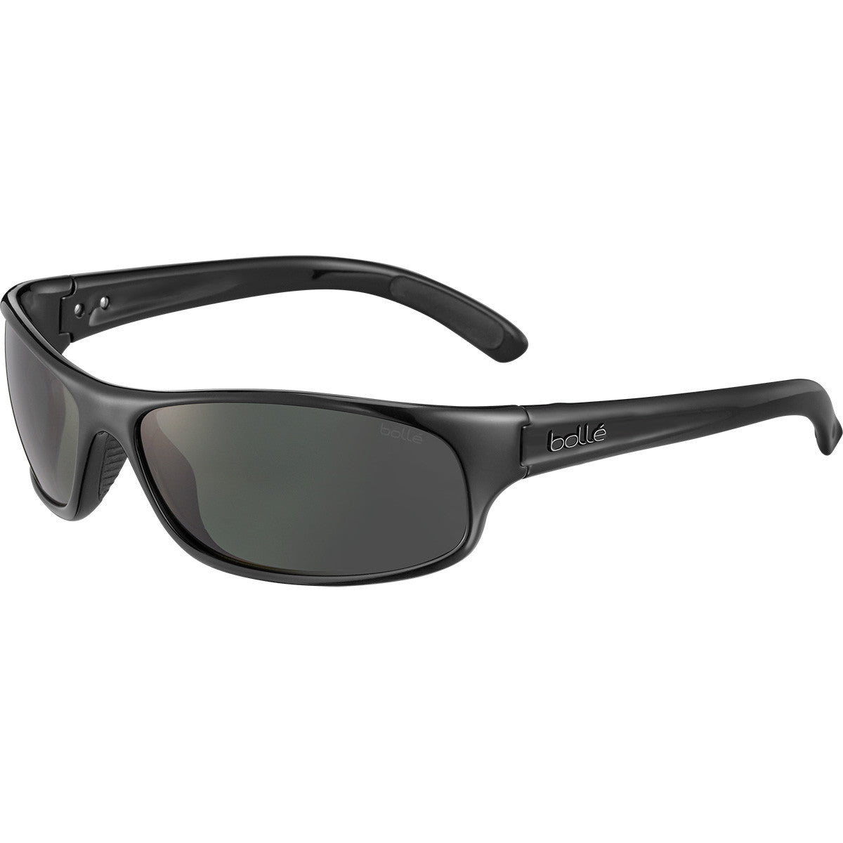 Bolle Anaconda Sunglasses  Black Shiny Medium