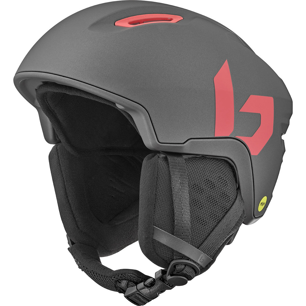 Bolle Atmos Mips Snow Helmet  Titanium Red Matte Small S 52-55