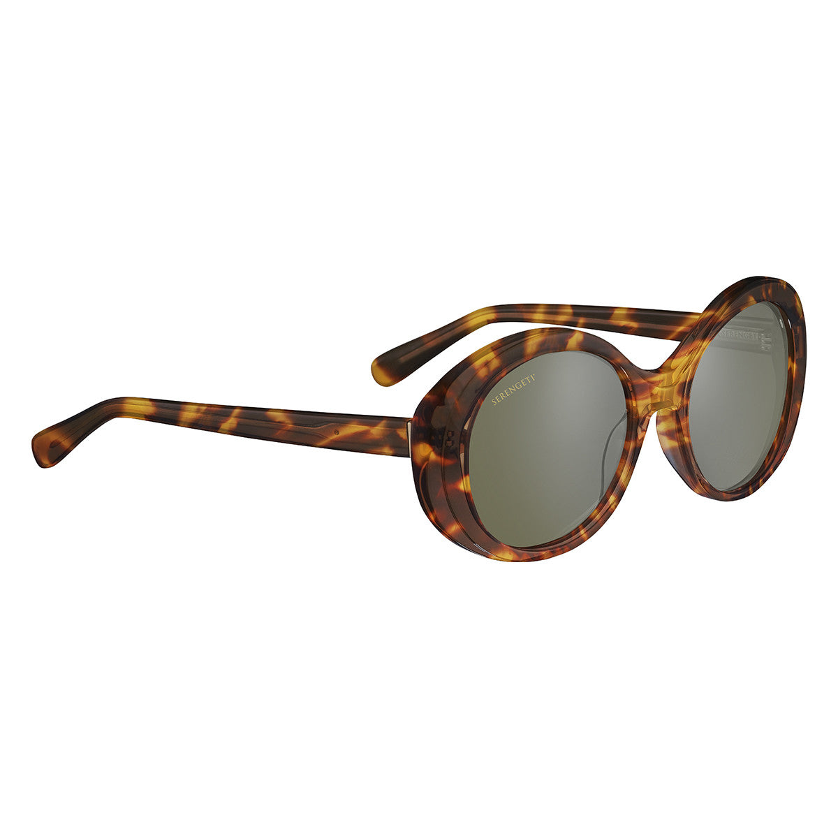 Serengeti Bacall Sunglasses  Shiny Tortoise Havana Small, Medium