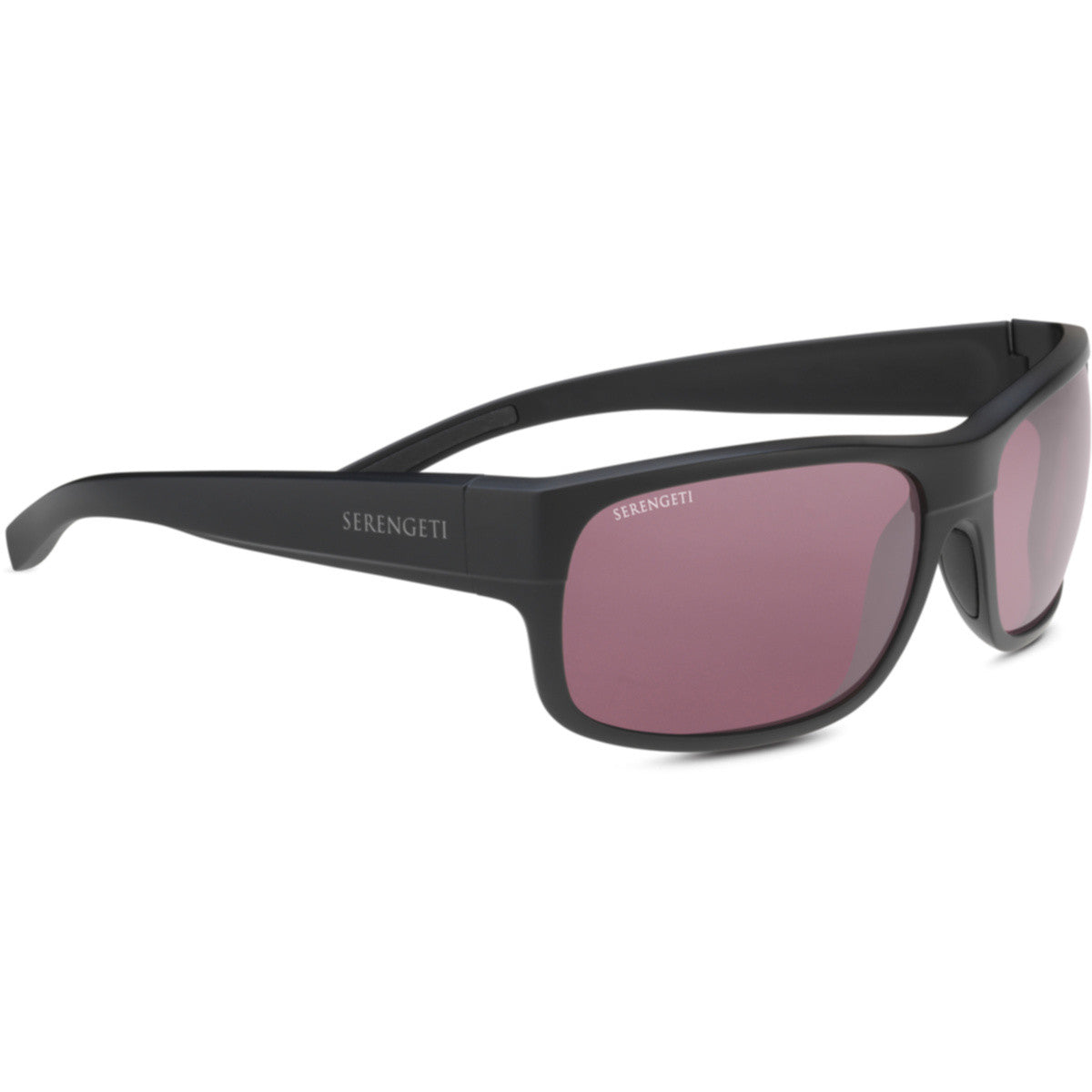 Serengeti Bergamo Sunglasses  Matte Black Medium