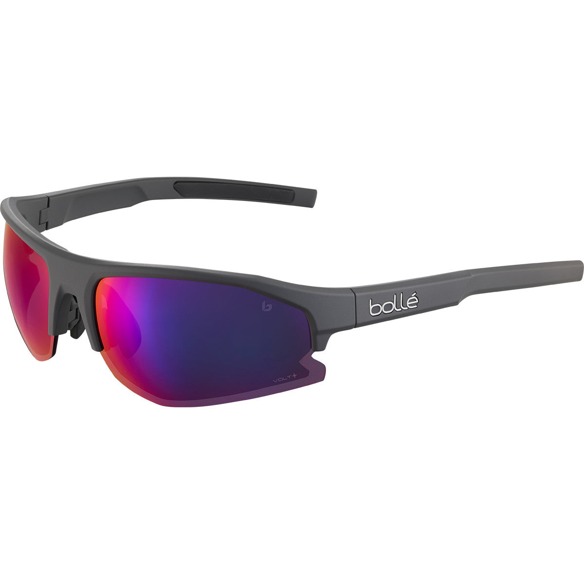 Bolle Bolt 2.0 Sunglasses  Titanium Matte Medium, Large