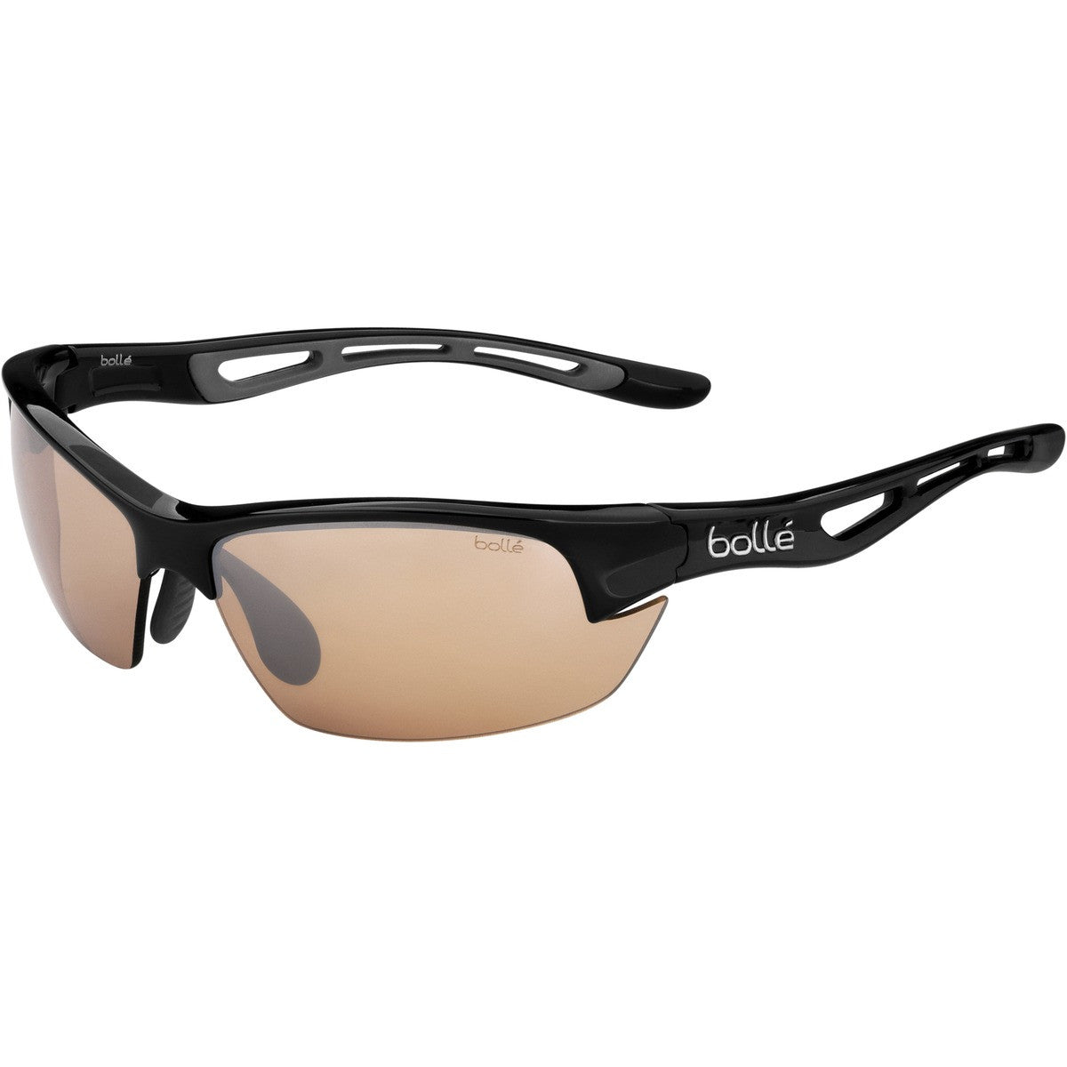 Bolle Bolt S Sunglasses  Black Shiny Small