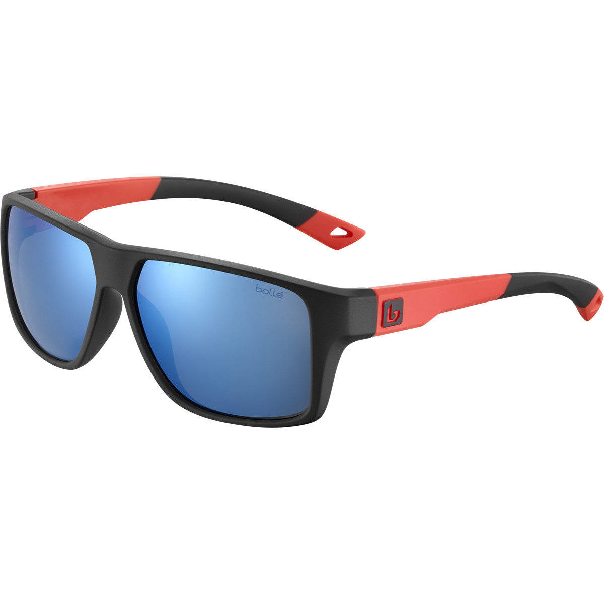 Bolle Brecken Floatable Sunglasses  Black Red Matte Large