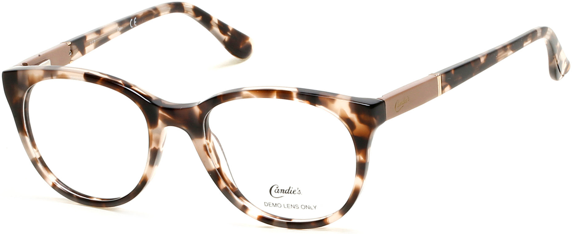 Candies CA0138 Geometric Eyeglasses 047-047 - Light Brown/other