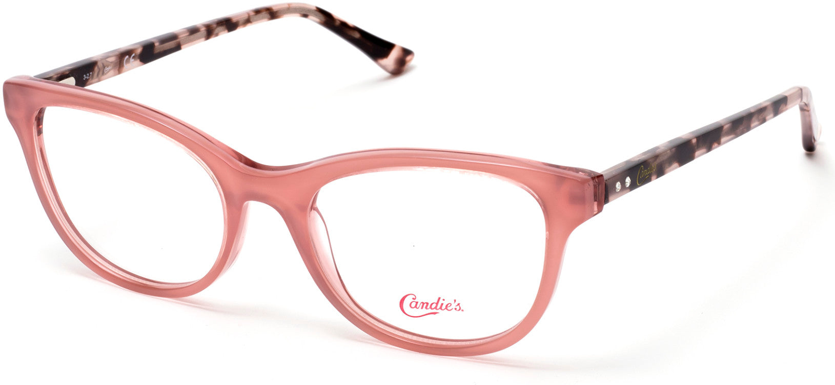 Candies CA0162 Round Eyeglasses 072-072 - Shiny Pink