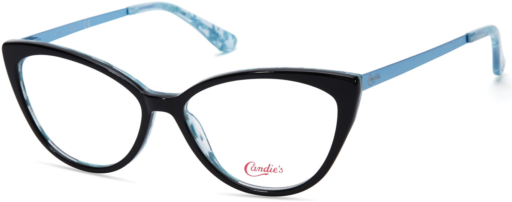 Candies CA0169 Cat Eyeglasses 001-001 - Shiny Black
