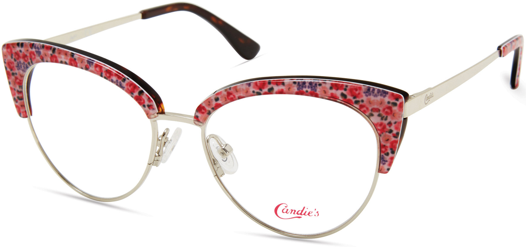 Candies CA0172 Cat Eyeglasses 074-074 - Pink 