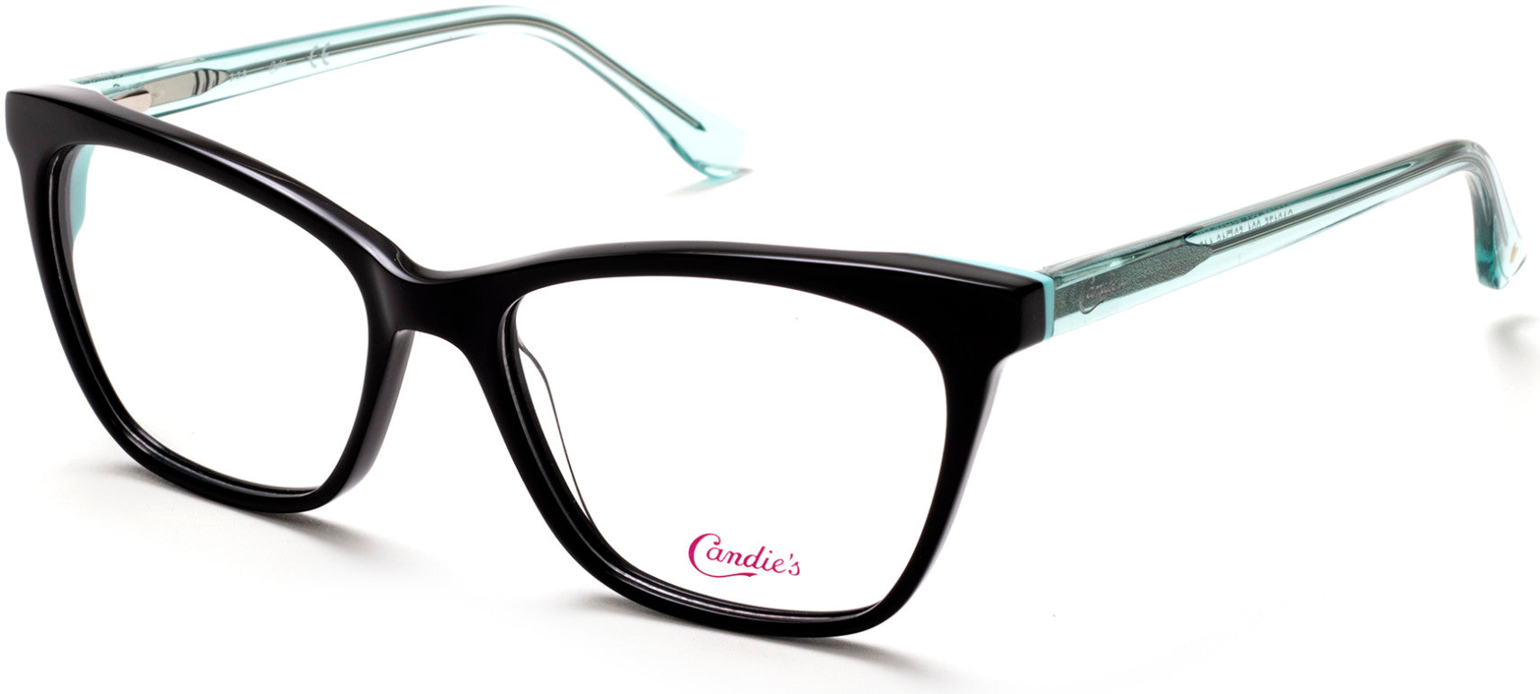Candies CA0175 Cat Eyeglasses 001-001 - Shiny Black