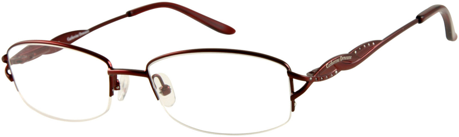 Catherine Deneuve CD0296 Eyeglasses Q29-Q29 - Shiny Bordeaux
