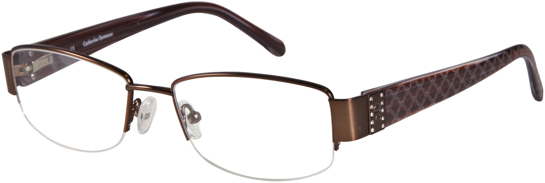 Catherine Deneuve CD0315 Eyeglasses Q11-Q11 - Satin Brown