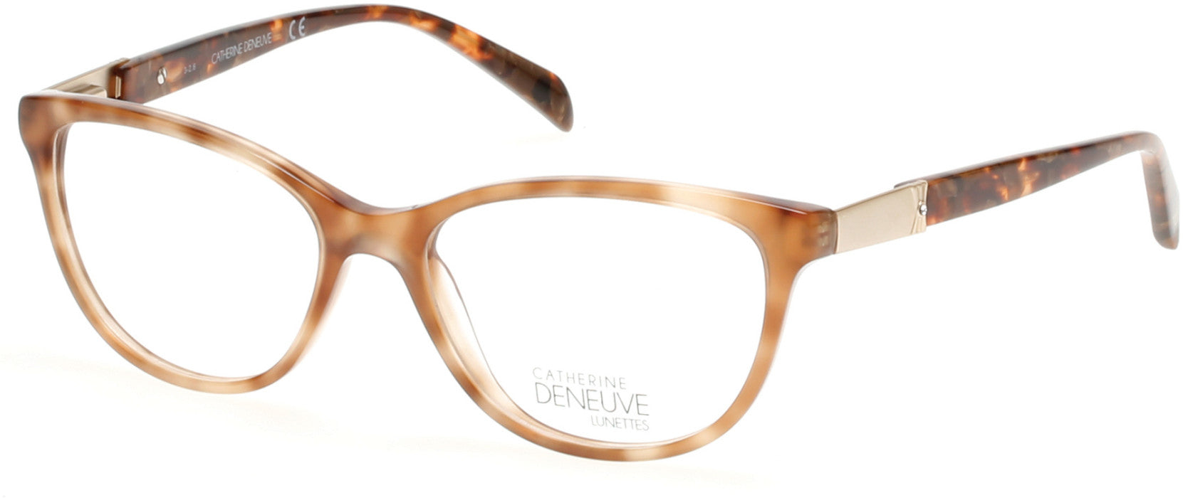 Catherine Deneuve CD0412 Eyeglasses 053-053 - Blonde Havana