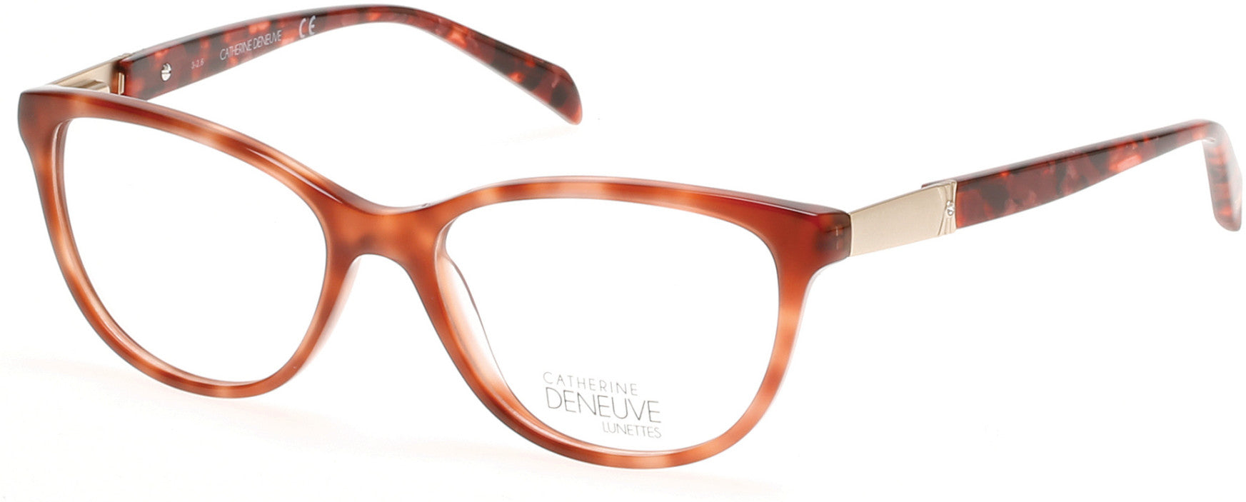 Catherine Deneuve CD0412 Eyeglasses 054-054 - Red Havana
