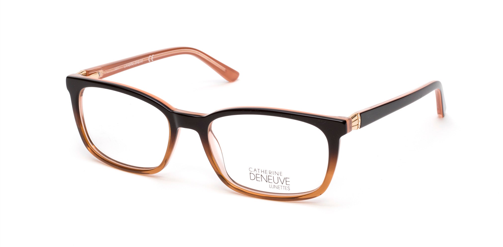 Catherine Deneuve CD0416 Geometric Eyeglasses 005-005 - Black