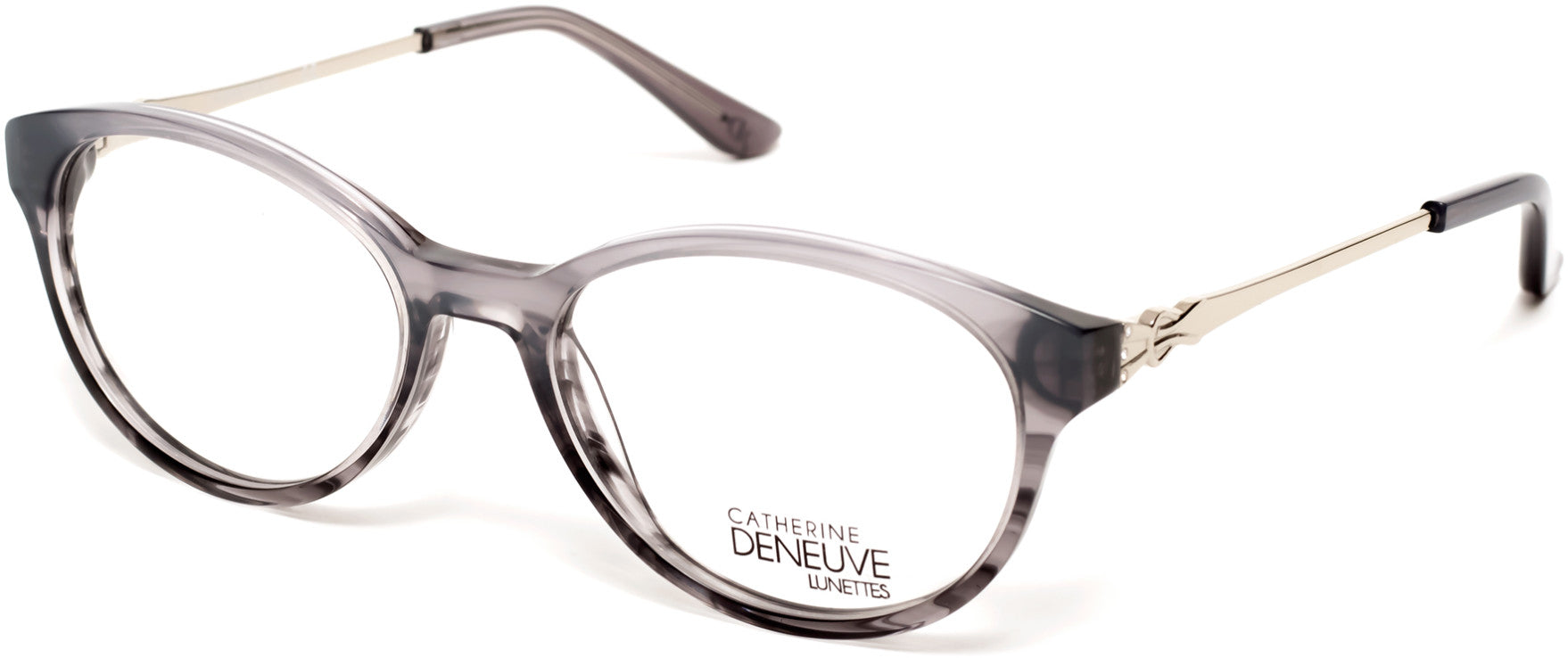 Catherine Deneuve CD0422 Round Eyeglasses 020-020 - Grey