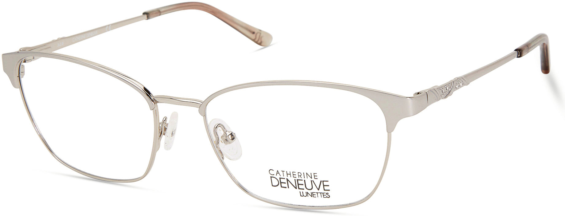 Catherine Deneuve CD0424 Geometric Eyeglasses 020-020 - Grey/other