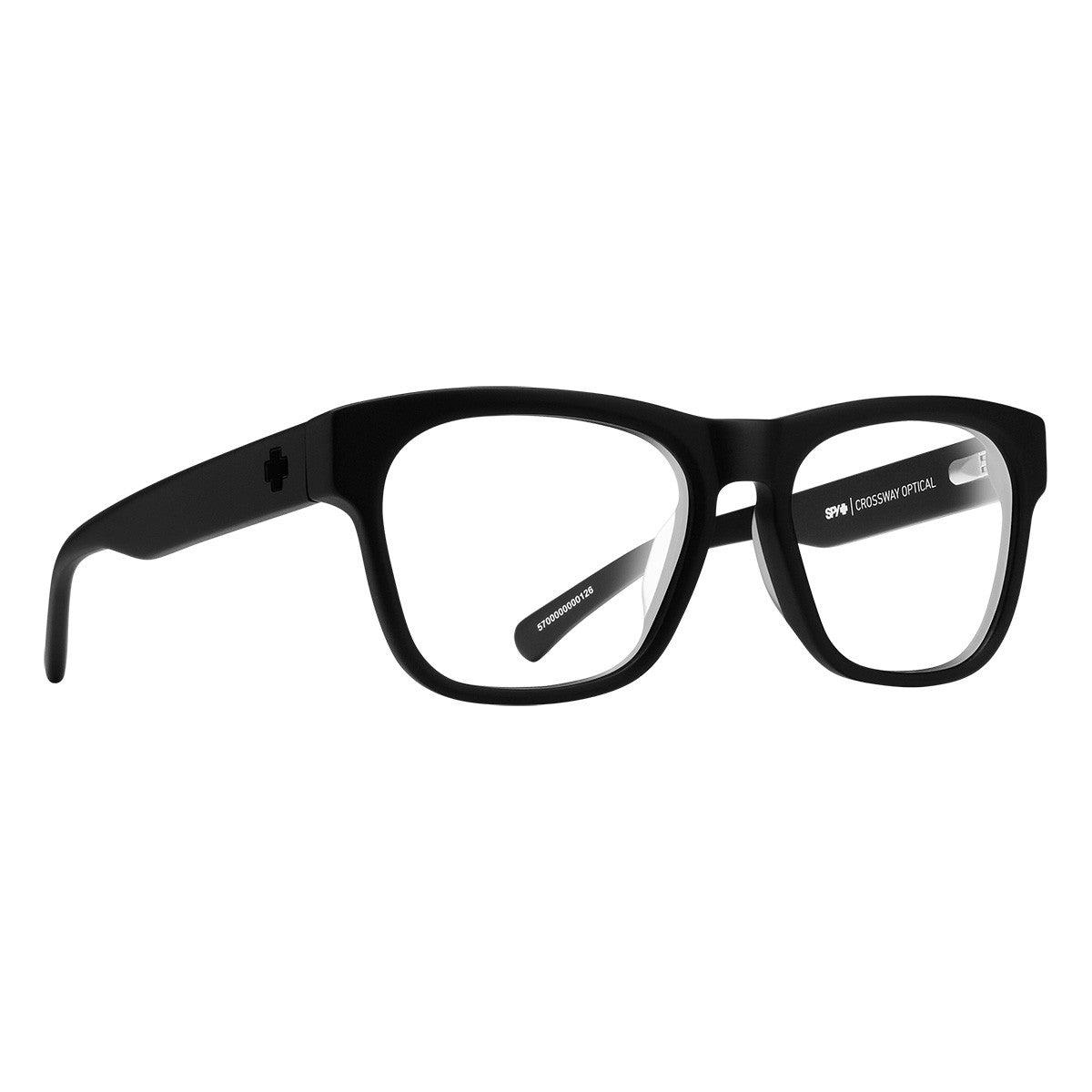 Spy Crossway Optical 56 Eyeglasses  Matte Black Medium-Large M 56-58