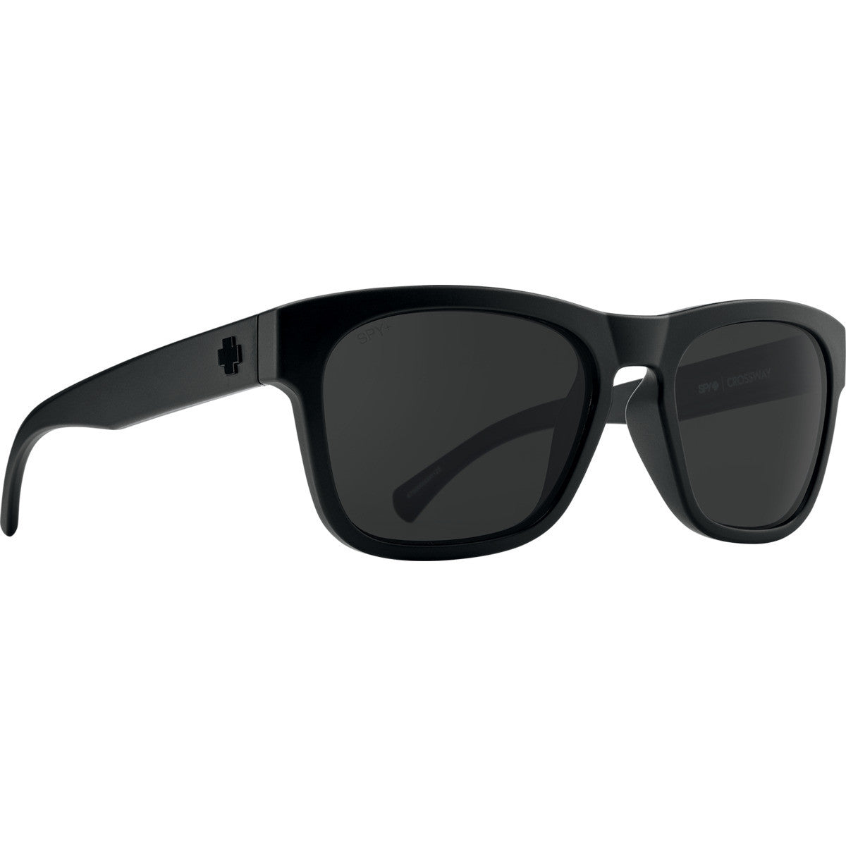 Spy Crossway Sunglasses  Matte Black 57-19-142 M-L 54-61
