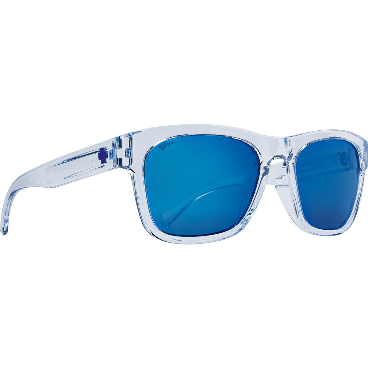 Spy Crossway Sunglasses  Translucent Light Blue 57-19-142 M-L 54-61