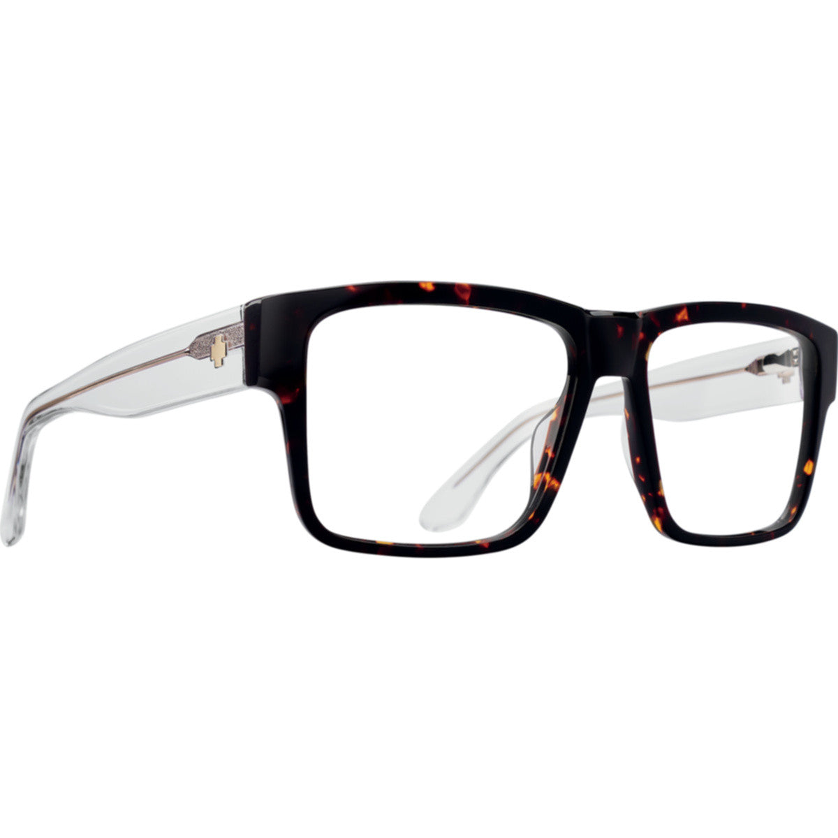 Spy Cyrus Optical 60 Eyeglasses  Dark Tort Crystal Extra Large L 59-61