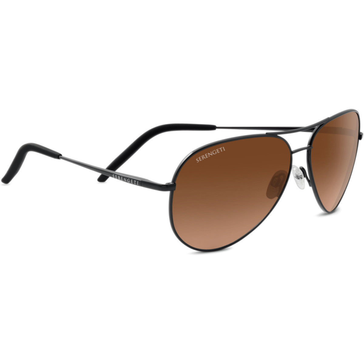 Serengeti Carrara Sunglasses  Dark Gunmetal Matte Medium