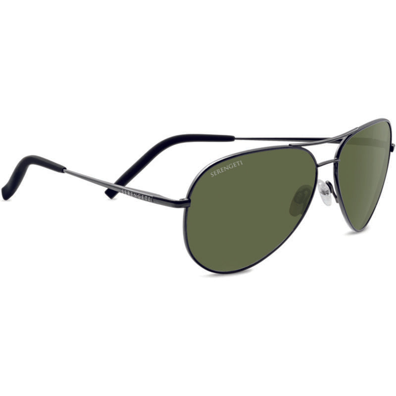 Serengeti Carrara Sunglasses  Gunmetal Shiny Medium