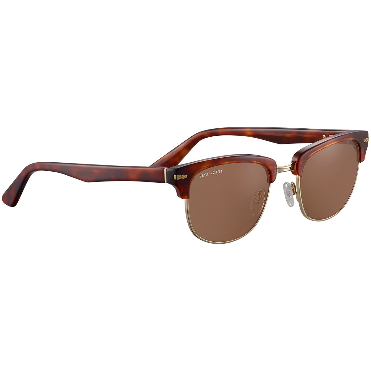 Serengeti Chadwick Sunglasses  Shiny Classic Havana Medium, One size