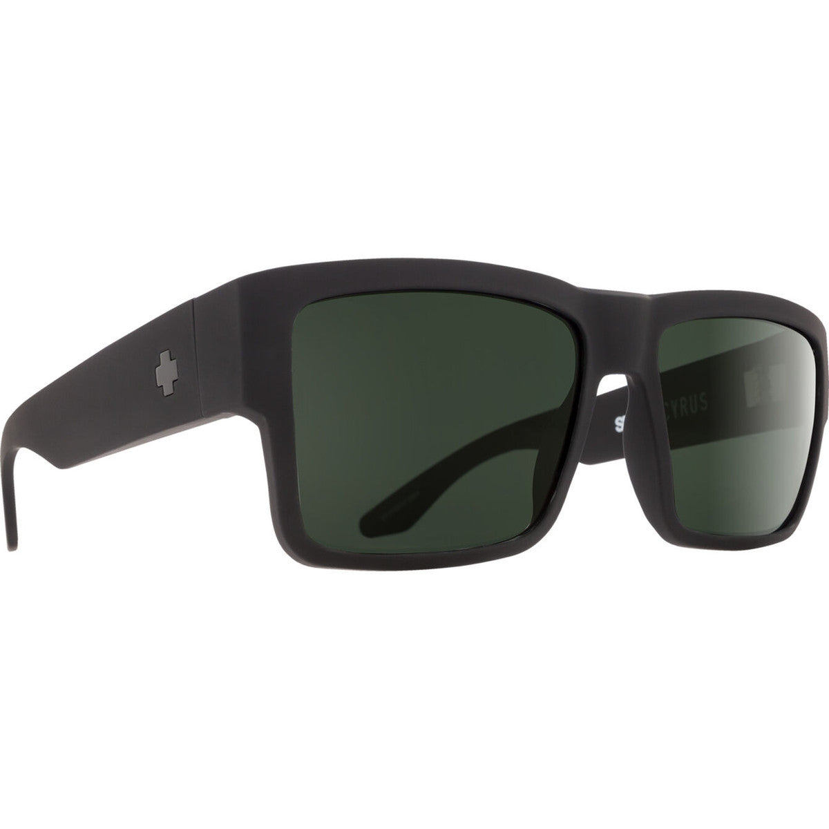 Spy Cyrus Sunglasses  Black Soft Matte 58-17-145 M-L 54-61