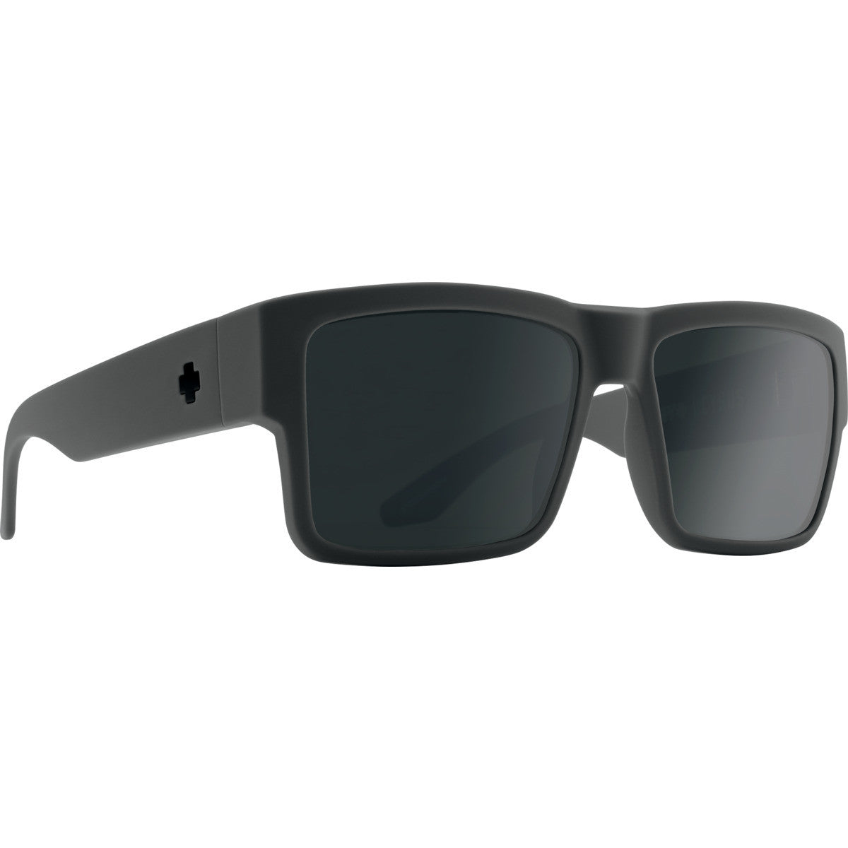 Spy Cyrus Sunglasses  Soft Matte Dark Gray 58-17-145 M-L 54-61