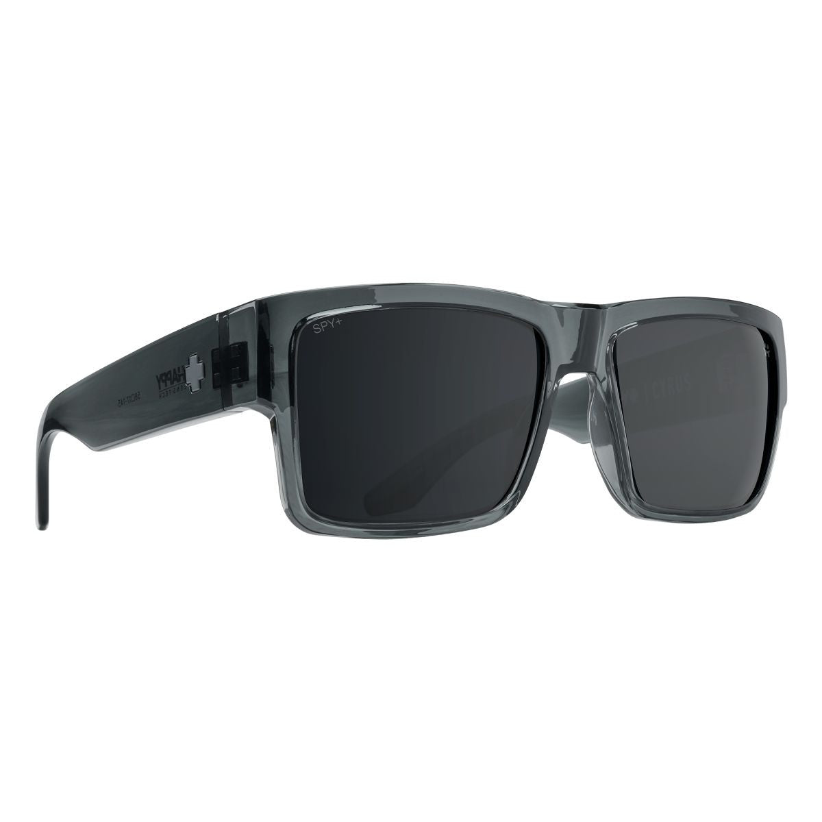Spy Cyrus Sunglasses  Translucent Gunmetal 58-17-145 M-L 54-61