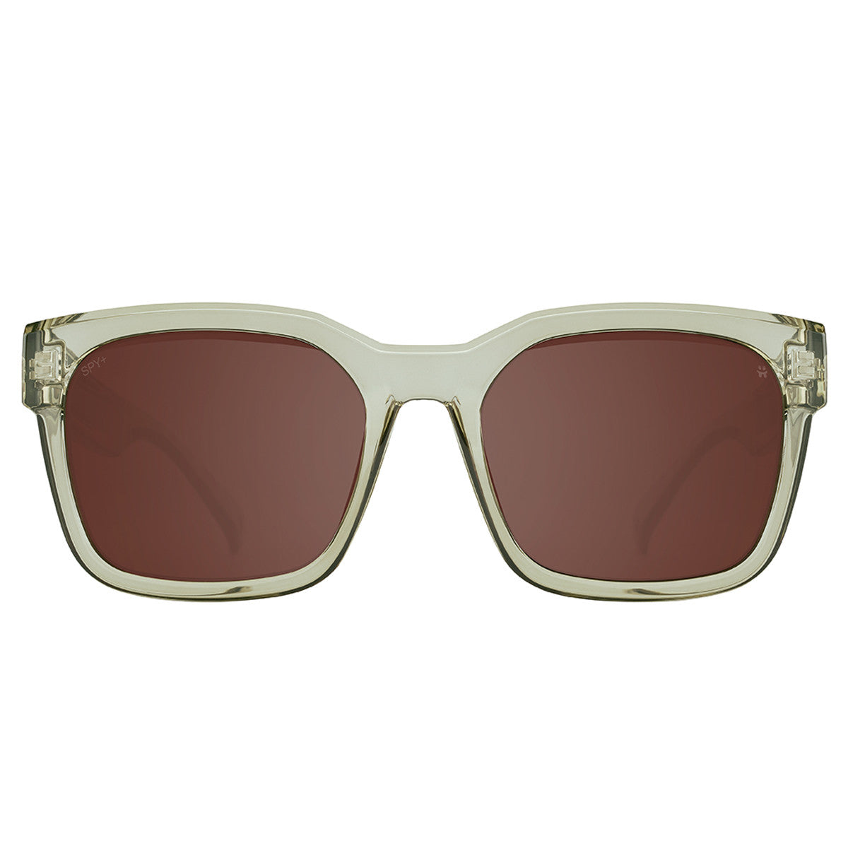 Spy Dessa Sunglasses  Translucent Dusty Olive Small-Medium S-M 53-56