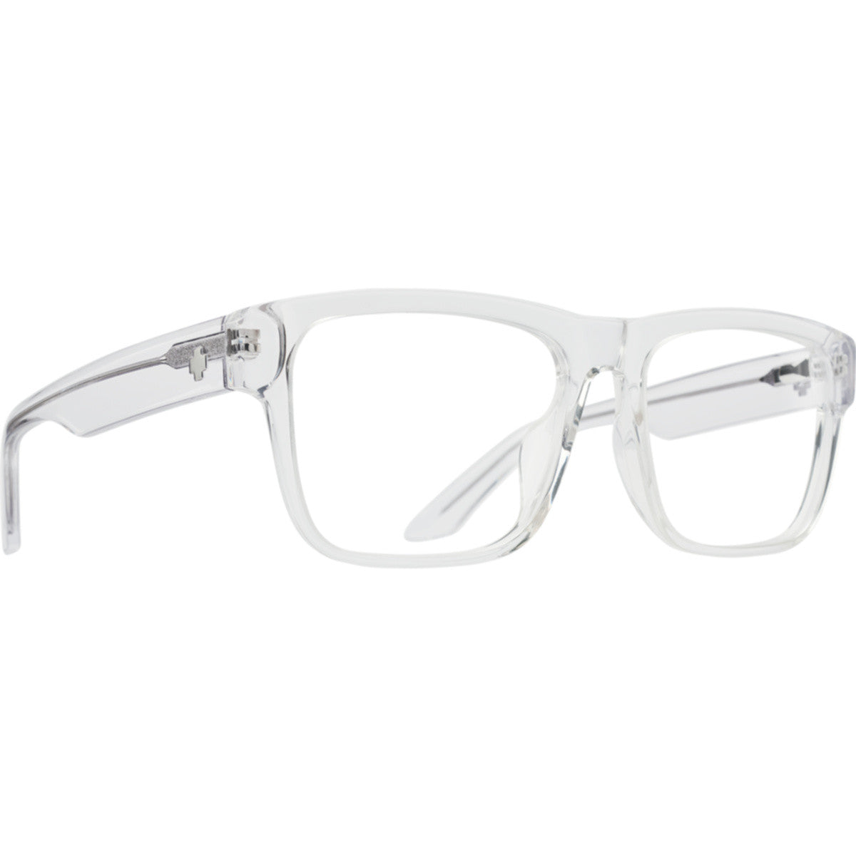 Spy Discord Optical 58 Eyeglasses  Crystal Large M 56-58