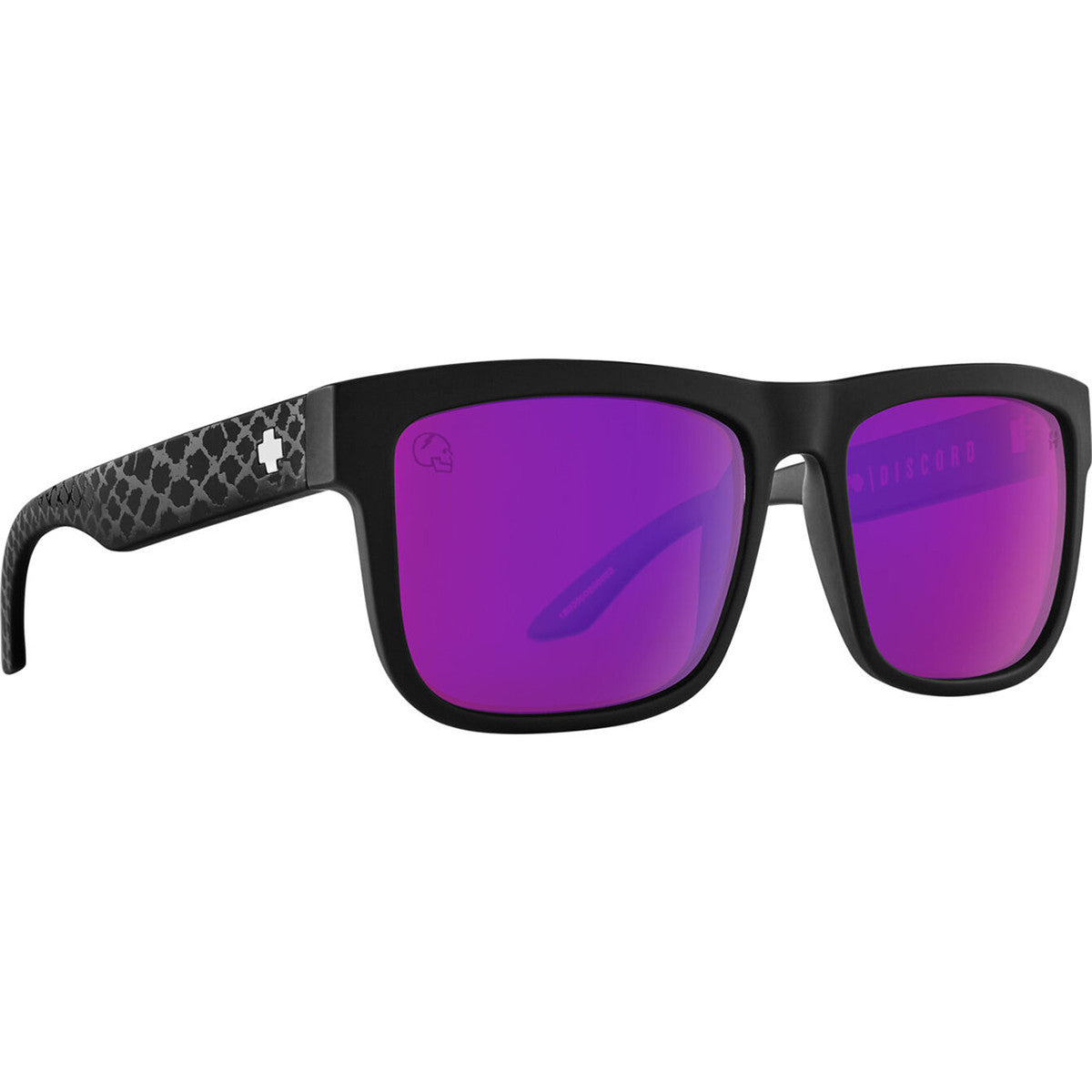 Spy Discord Slayco Sunglasses  Matte Black Medium-Large, Large M-L 54-61