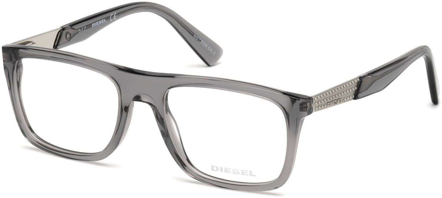 Diesel DL5262 Rectangular Eyeglasses 020-020 - Grey