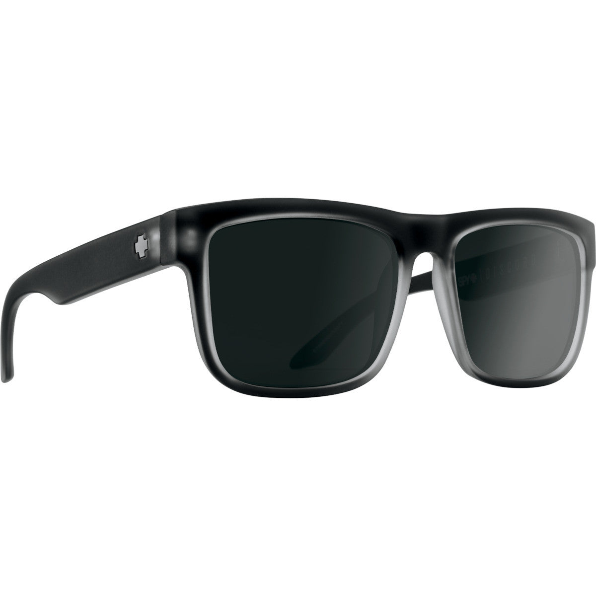 Spy Discord Sunglasses  Matte Black Ice 57-17-145 M-L 54-61