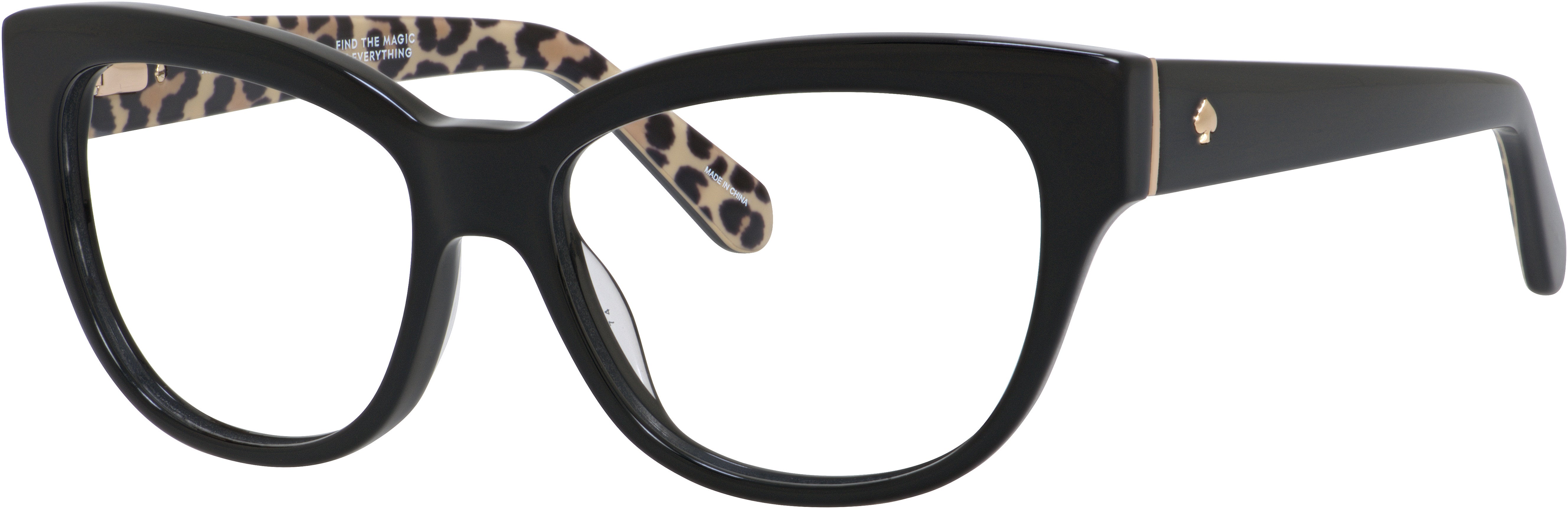 Kate Spade Aisha Cat Eye/butterfly Eyeglasses 0807-0807  Black (00 Demo Lens)