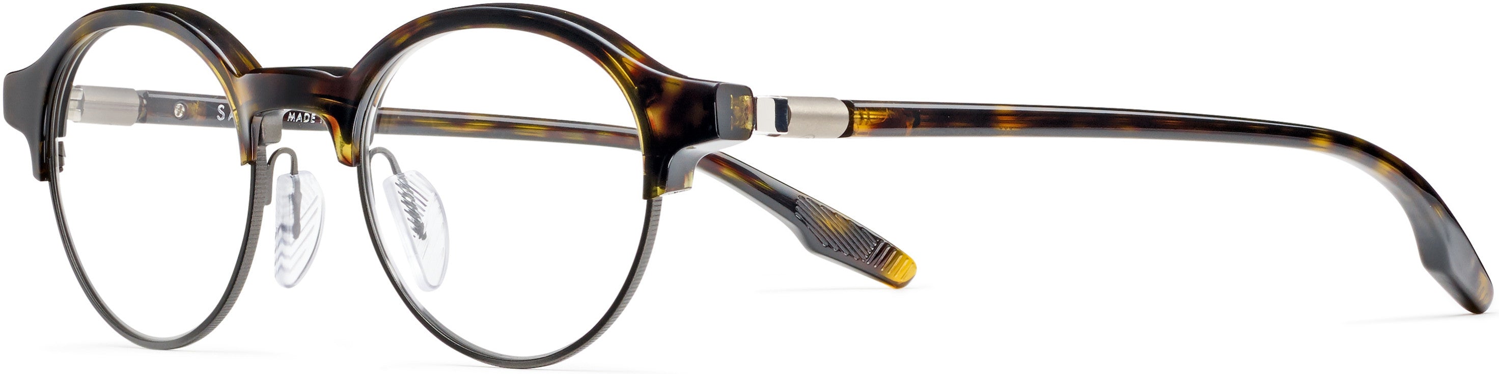 Safilo 2.0 Aletta 01 Oval Modified Eyeglasses 0086-0086  Dark Havana (00 Demo Lens)