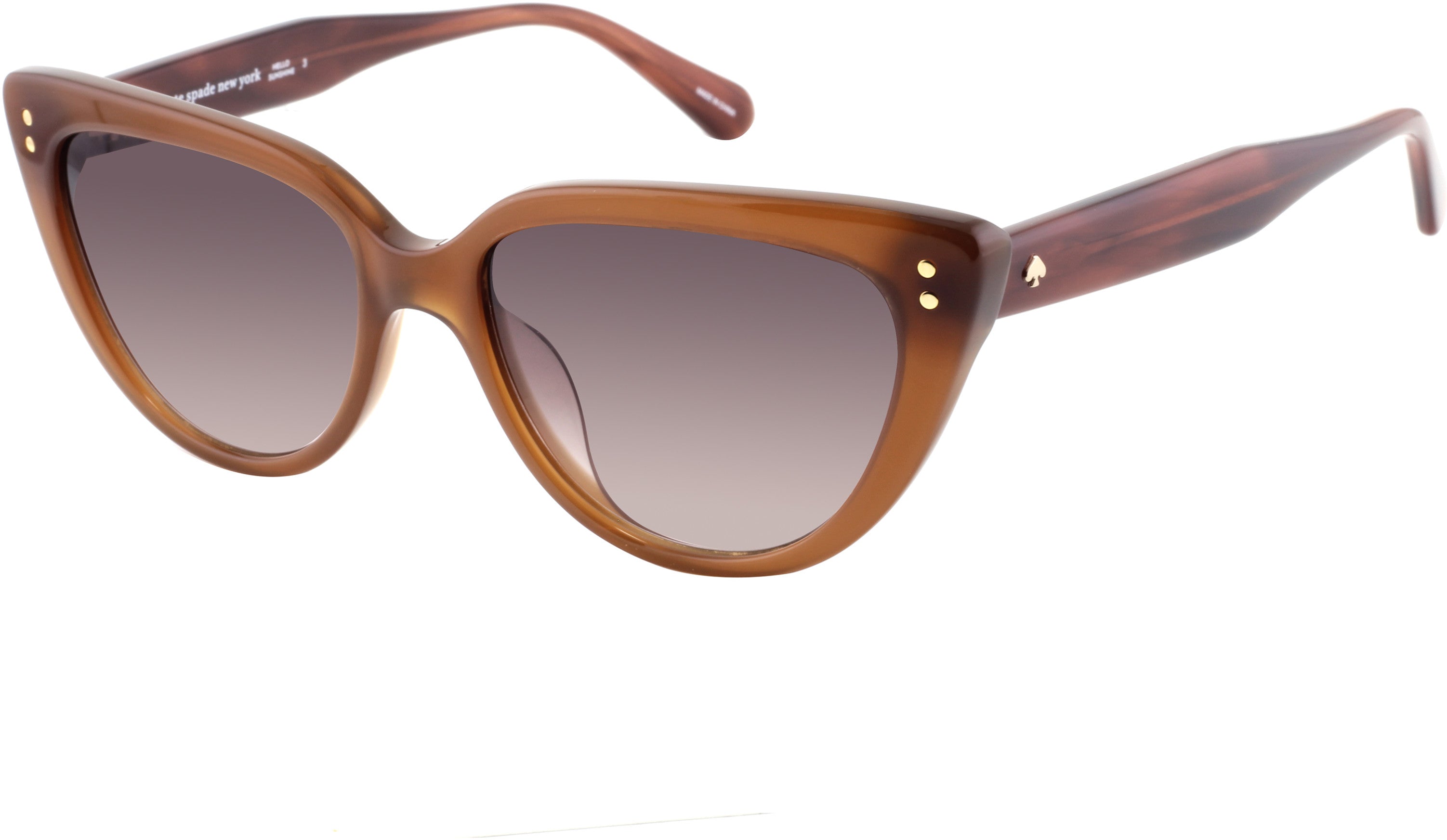 Kate Spade Alijah/G/S Cat Eye/butterfly Sunglasses 009Q-009Q  Brown (HA Brown Gradient)