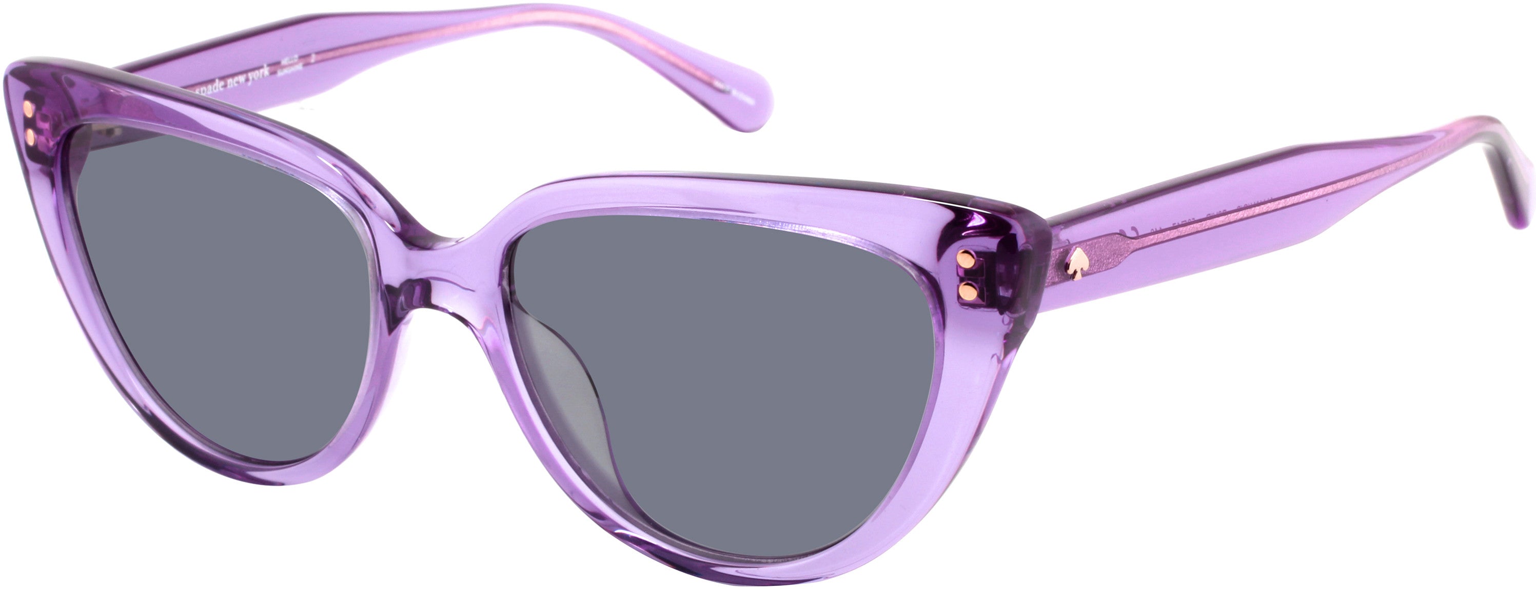 Kate Spade Alijah/G/S Cat Eye/butterfly Sunglasses 0B3V-0B3V  Violet (IR Gray)