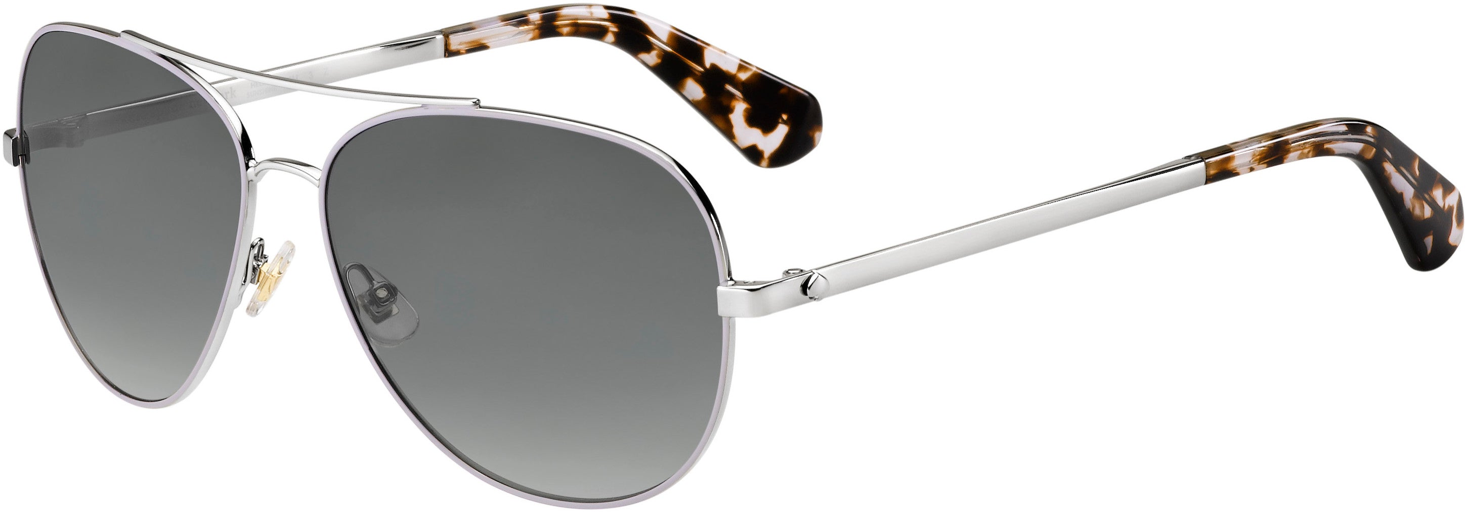 Kate Spade Avaline 2/S Aviator Sunglasses 00T7-00T7  Plum (WJ Gray Sf Pz)