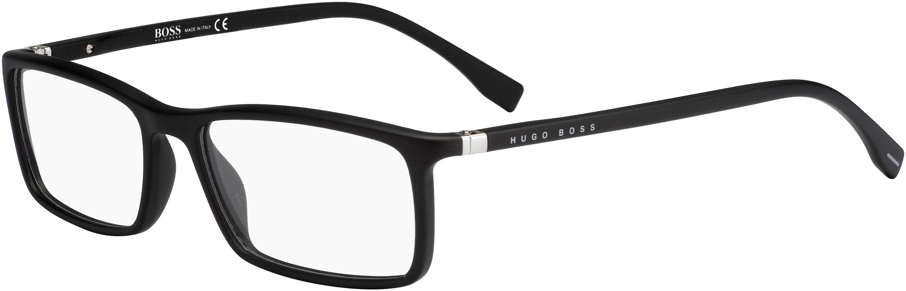 Boss (hub) Boss 0680/N Rectangular Eyeglasses 009Q-009Q  Brown (00 Demo Lens)