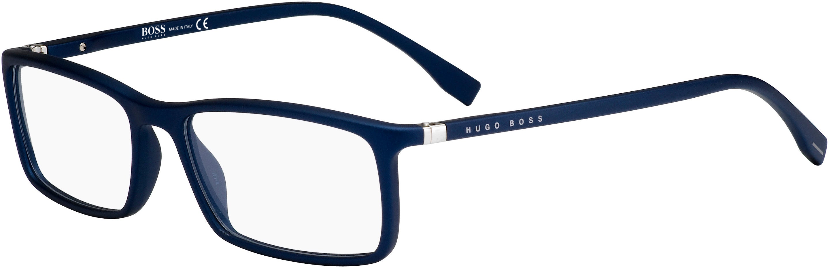 Boss (hub) Boss 0680/N Rectangular Eyeglasses 0PJP-0PJP  Blue (00 Demo Lens)
