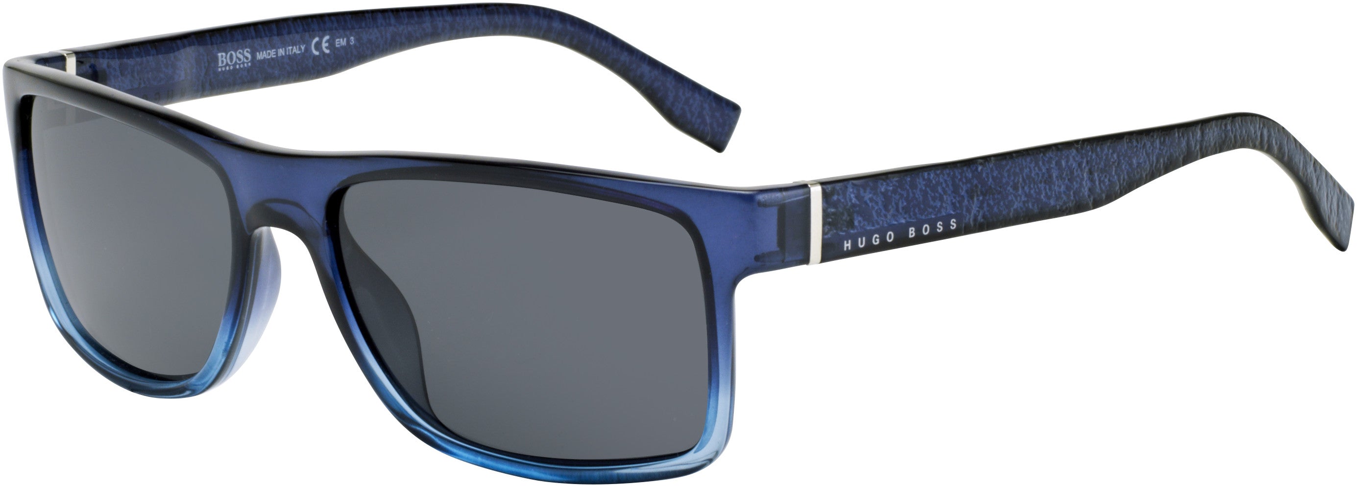 Boss (hub) Boss 0919/S Rectangular Sunglasses 0PJP-0PJP  Blue (IR Gray)