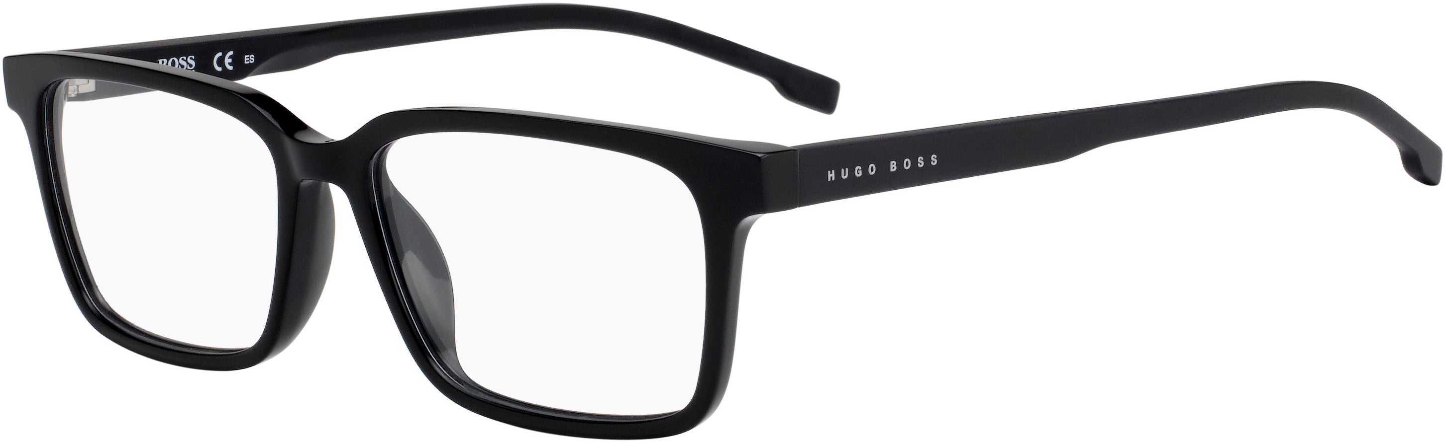 Boss (hub) Boss 0924 Rectangular Eyeglasses 0807-0807  Black (00 Demo Lens)