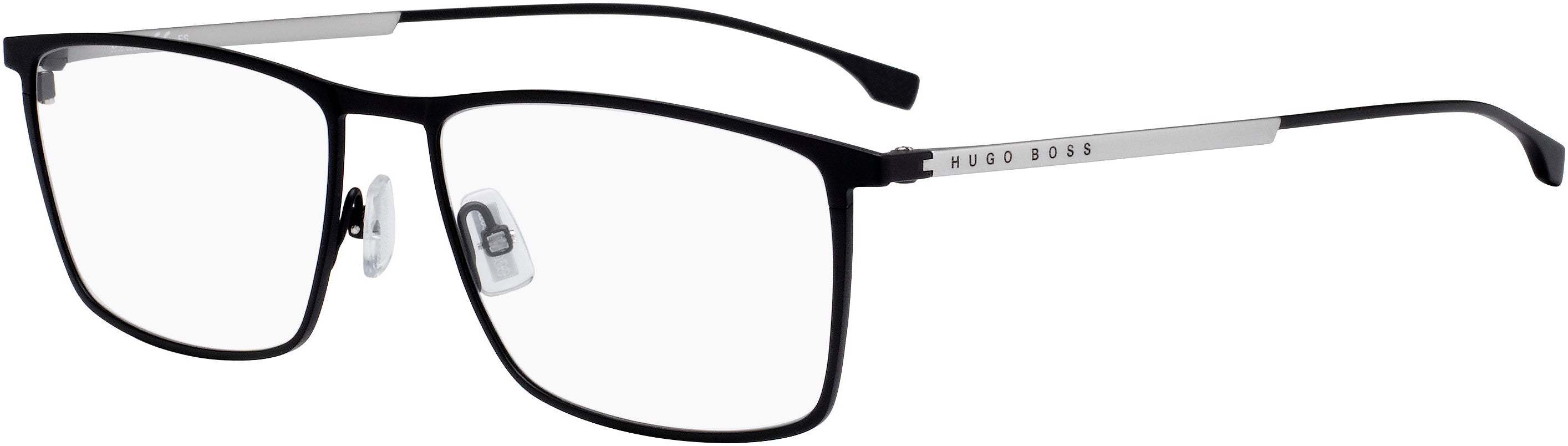 Boss (hub) Boss 0976 Rectangular Eyeglasses 0003-0003  Matte Black (00 Demo Lens)